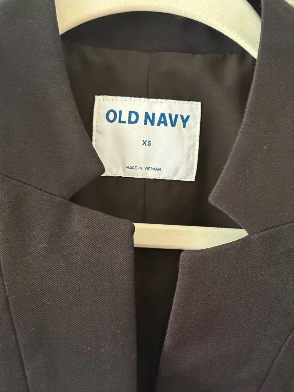 NWT Old Navy Black Tailored Blazer Structured Career Office Jacket Size XS